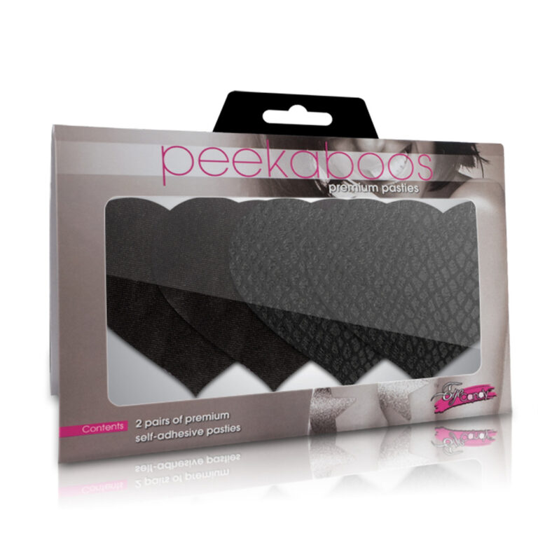 SEO-friendly ALT tag: Pack of two premium self-adhesive pleasure pasties designed for intimate wear, enhancing confidence and comfort during romantic moments. Perfect for discreet, stylish coverage.