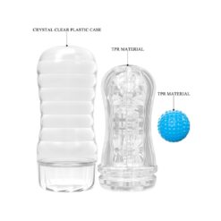 Alternative view of Pretty Love Plant Blue Vacuum Masturbator