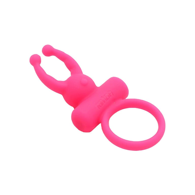 Enhanced pleasure bunny vibrator with ring for intimate stimulation and versatile use. Made from body-safe silicone, discreet, and easy to clean, ideal for couples and solo play.