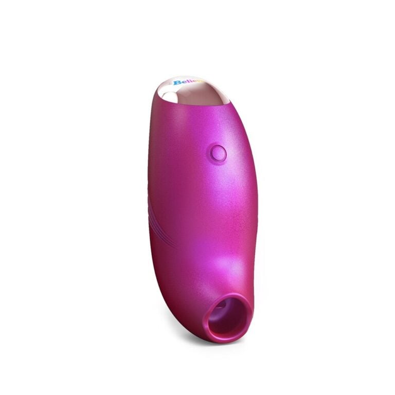 An ergonomic, purple pleasure device designed for intimate wellness and personal satisfaction, featuring a sleek, modern design with a smooth surface and discreet size.