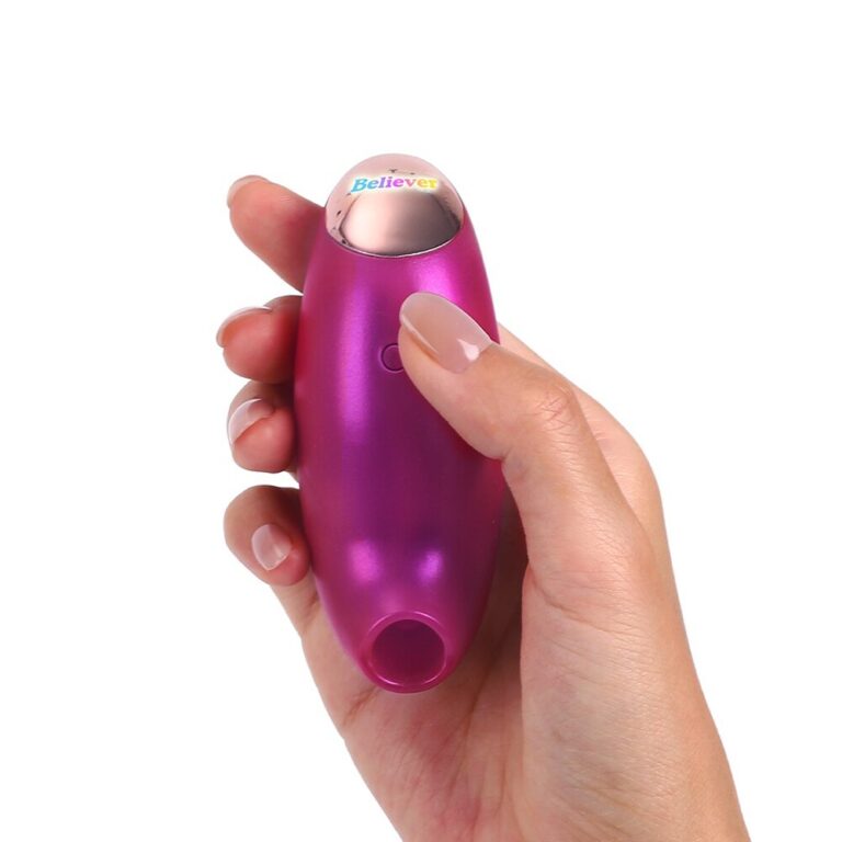 Love to Love Believer Clitoral Vibrator Pink Plastic detail