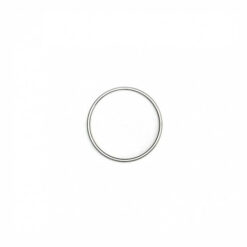Stainless Steel Solid 0.5cm Wide 30mm Cock Ring - Image 2