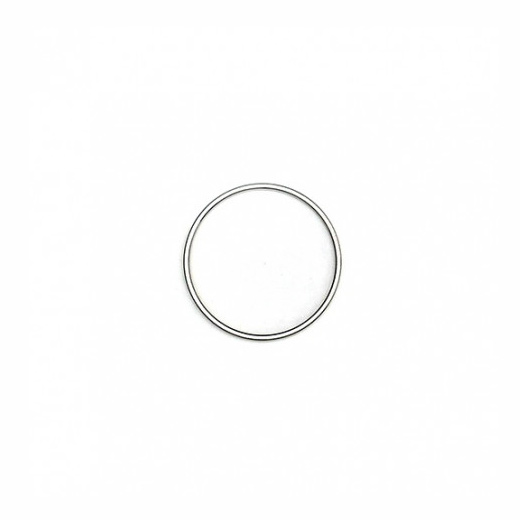 Stainless Steel Solid 0.5cm Wide 30mm Cock Ring