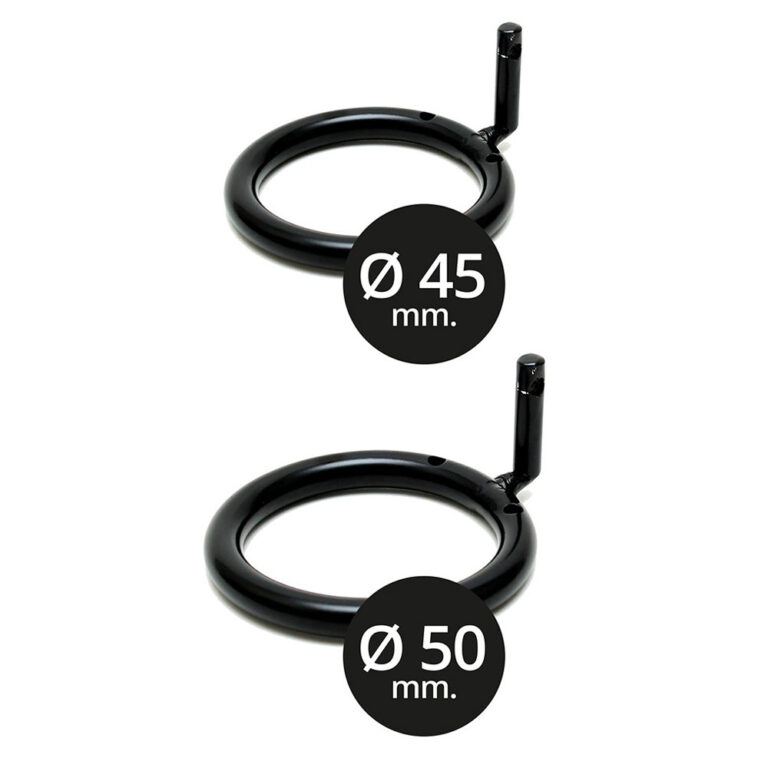 High-quality adjustable ring light with 45mm and 50mm diameters, designed for enhanced intimacy, sensory stimulation, and adult pleasure products. Perfect for couples and solo play.