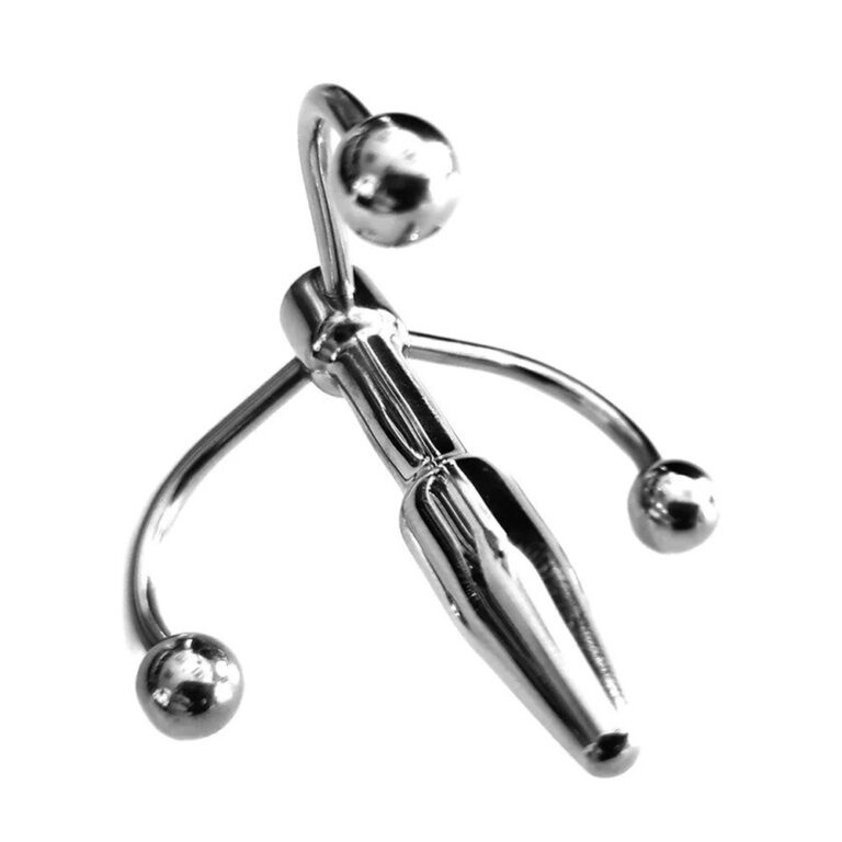 Rouge Garments Crown Penis Plug Medical Instruments Silver Metal detail