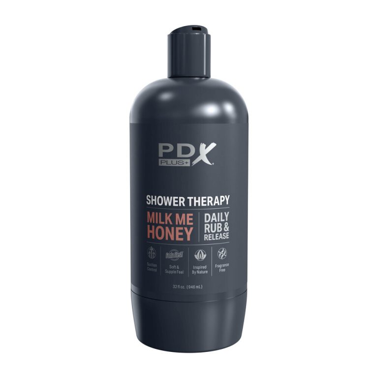 PDX Discreet Shower Milk Me Honey Masturbator - Side view
