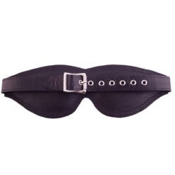 Rouge Garments Large Black Padded Blindfold - Image 2