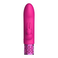 Royal Gems Dazzling Rechargeable Rabbit Bullet Pink, side view