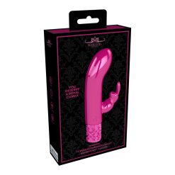 Royal Gems Dazzling Rechargeable Rabbit Bullet Pink, usage demonstration