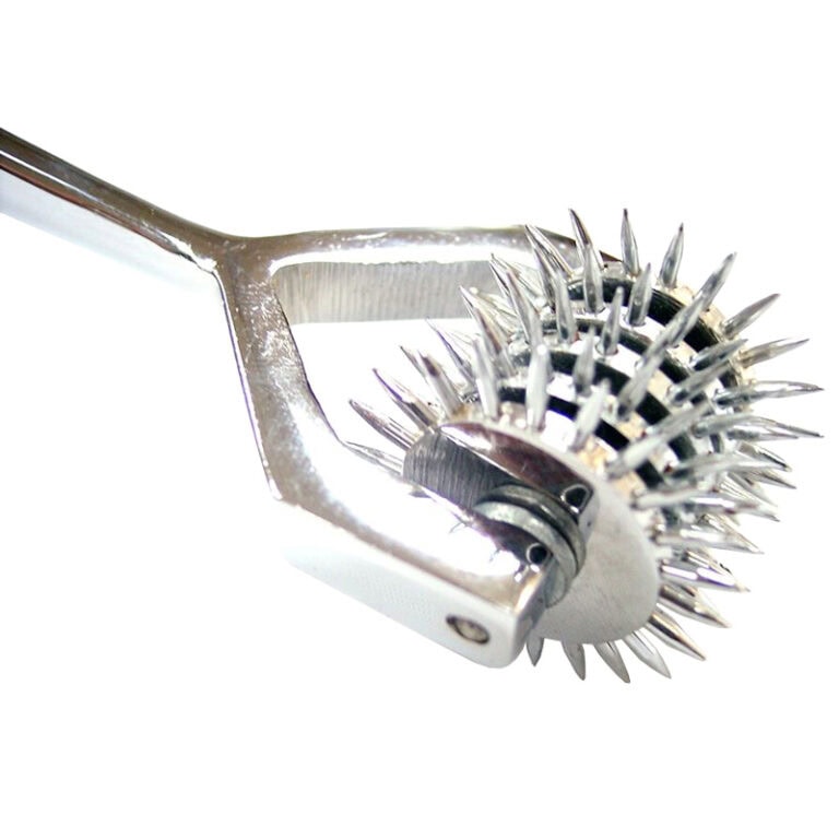 Rouge Stainless Steel 5 Wheel Pin Wheel Medical Instruments Silver detail