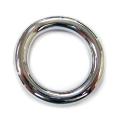 Alternative view of Rouge Stainless Steel Round Cock Ring 40mm