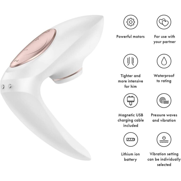 High-quality sextech vibrator featuring powerful motors, waterproof build, magnetic USB charging, and customizable vibration settings for enhanced pleasure and intimacy.