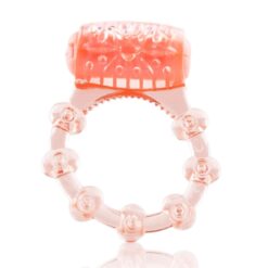 Vibrating cock ring designed to increase intimacy and pleasure for couples, featuring adjustable fit and discreet operation. Made from body-safe silicone, ideal for enhancing sexual experiences.