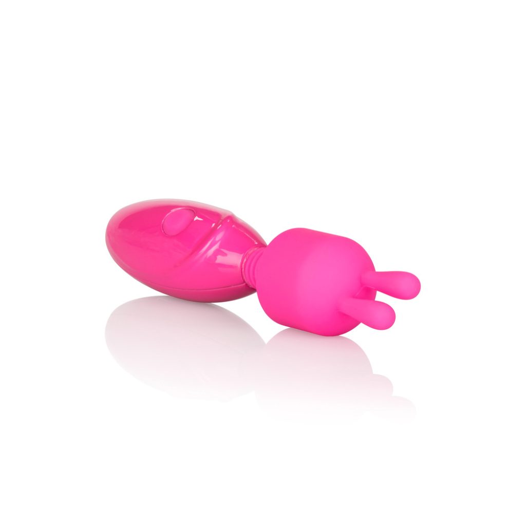 Tiny Teasers Rechargeable Bunny Vibrator - Controls close-up