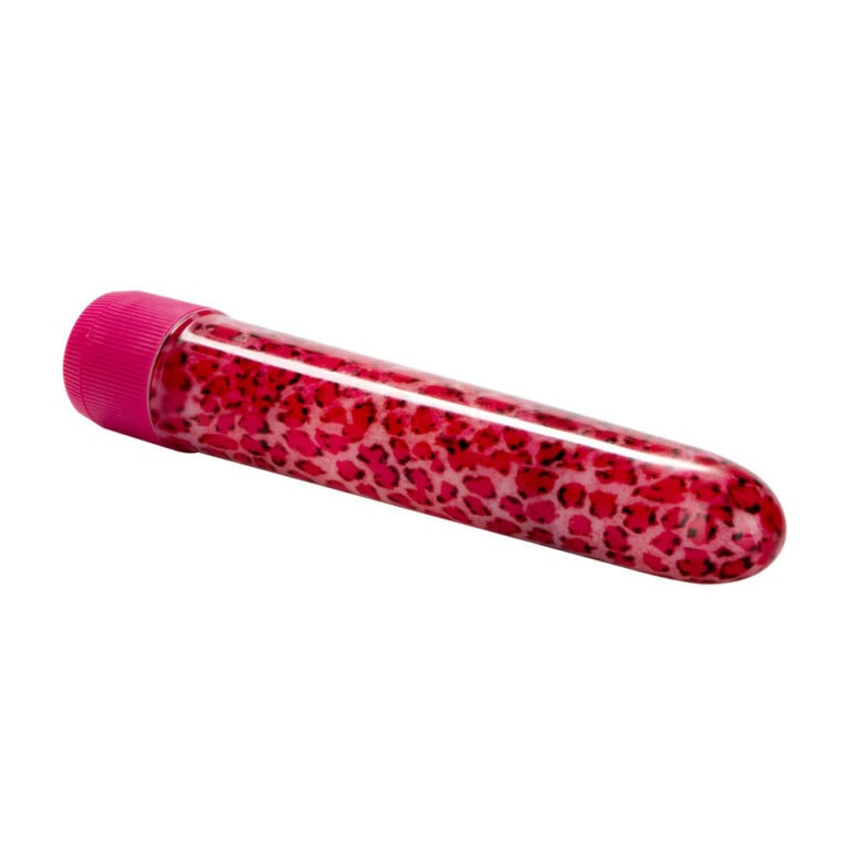 Pink Leopard Massager Vibrator Simple Vibrators Plastic detail