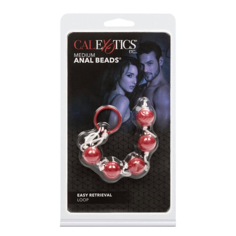 Medium Pleasure Anal Beads Assorted Colours Plastic detail