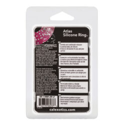 Atlas Silicone Cock Ring Black - Image 4