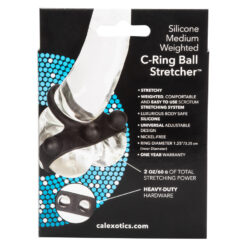 Medium Weighted Penis Ring and Ball Stretcher SE 1413 55 3x4