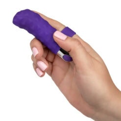 Alternative view of Intimate Play Purple Rechargeable Finger Teaser