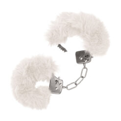 Alternative view of Ultra Fluffy Furry Cuffs White