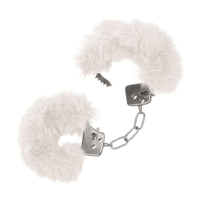 Soft furry handcuffs designed for adult intimacy and role-play, offering a playful and sensual experience. Perfect for enhancing intimacy and exploring fantasies with comfort and style.