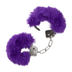 Alternative view of Ultra Fluffy Furry Cuffs Purple