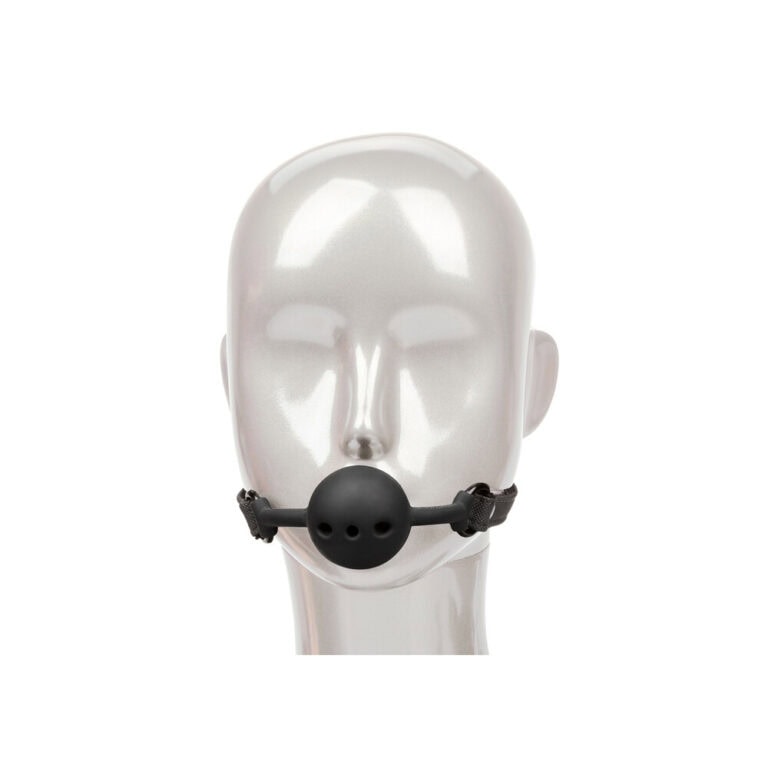 High-quality silicone ball gag for BDSM, fetish, and adult play, designed for comfort and safety, ideal for enhancing intimacy and exploring consensual bondage experiences.