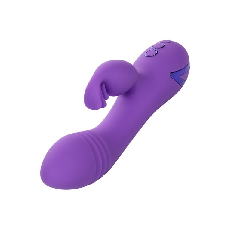 West Coast Wave Rider Vibrator and Clit Stim Clit Stims & Bunny Style Purple Silicone detail