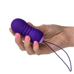 Slay THRUSTME Remote Control Ribbed Bullet - image 2: remote control feature;