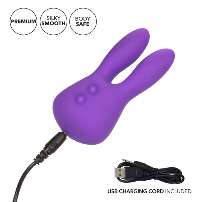 Vibrator with USB charging cord for discreet pleasure and body-safe materials. Perfect for intimate use, offering silky smooth texture and reliable performance.
