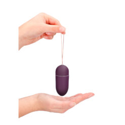 Alternative view of 10 Speed Remote Vibrating Egg BIG Purple