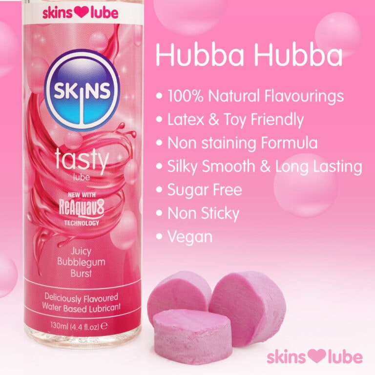 High-quality, natural flavoured lubricant with ReAqua8 technology, latex & toy friendly, sugar-free, long-lasting, and non-staining for enhanced intimacy and pleasure.