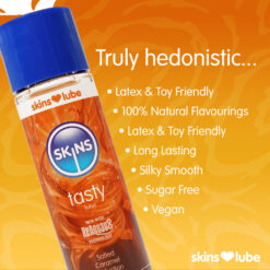 Alternative view of Skins Salted Caramel Seduction Waterbased Lubricant 130ml