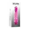 Selopa sex toy in pink packaging.