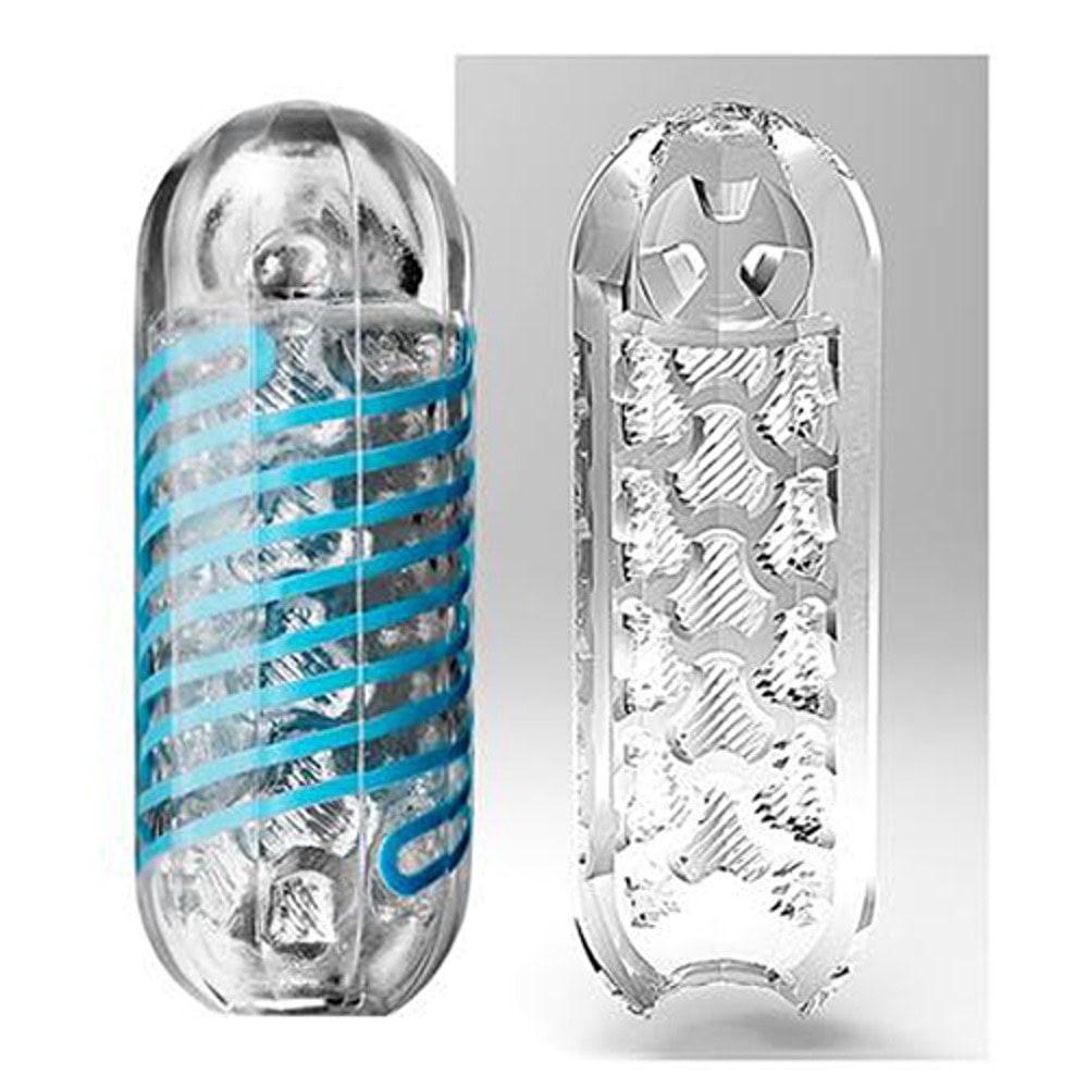 An advanced transparent male masturbator featuring a textured interior for enhanced pleasure, designed for realistic stimulation and easy cleaning.