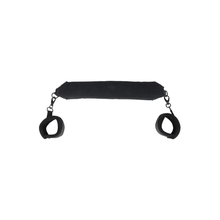 A discreet black chastity cage restraint designed for intimate bondage and erotic role-play, enhancing trust and excitement in adult relationships.