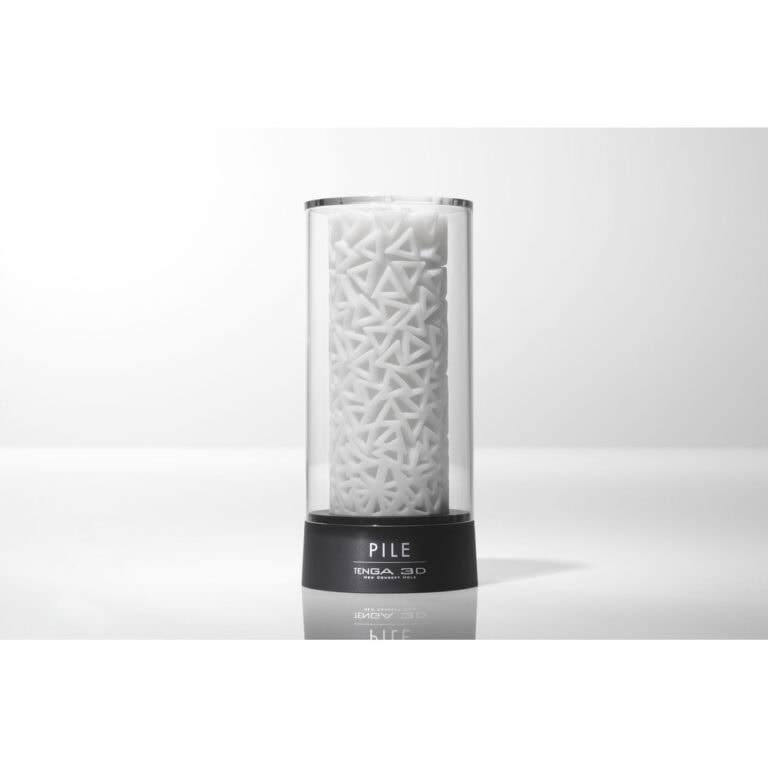 An advanced 3D-printed sexual wellness device showcased in a sleek, transparent container, highlighting cutting-edge sextech innovation and modern pleasure solutions.
