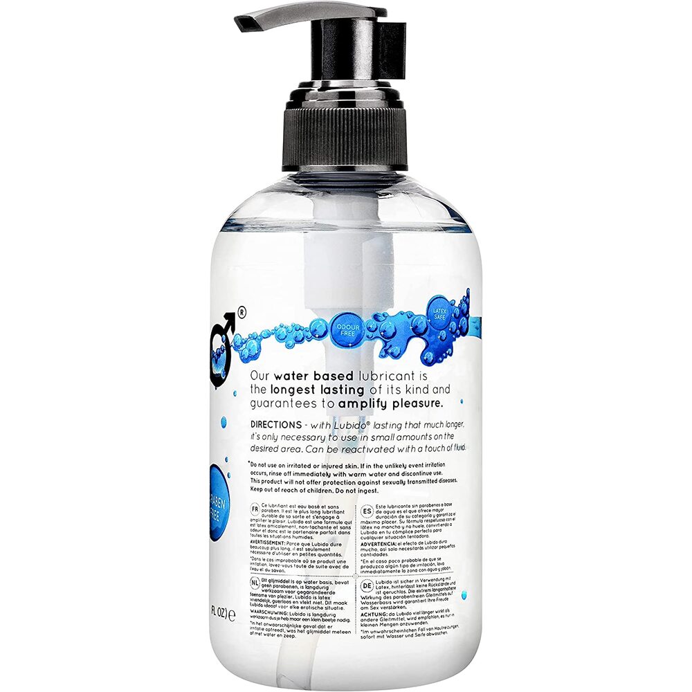 Lubido Paraben-Free Water-Based Lubricant (250ml)