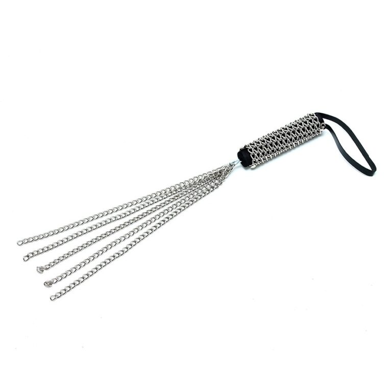 Chain Whip Whips Silver Stainless Steel detail